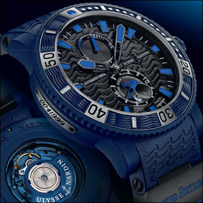 Часы Ulysse Nardin Maxi Marine Diver Blue Sea