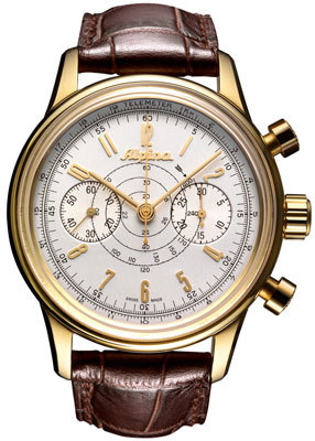 Часы Alpina 130 Heritage Pilot Chronograph