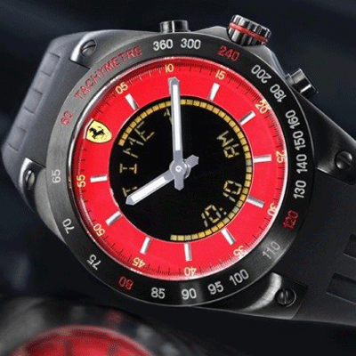 Ferrari Lap Time Chronograph