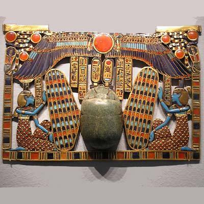 Египетские украшения с использованием эмали