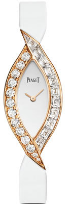 Ювелирные часы Coutre Precieuse из розового золота с 20 бриллиантами круглой огранки и 12 бриллиантами багетной огранки