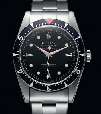 Первые часы в ферромагнитном футляре Rolex Milgauss Ref.6451 появились в 1956 году 