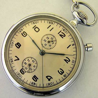 Карманные часы хронограф Слава