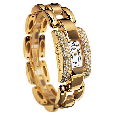 Chopard La Strada Yellow Gold Diamond Ladies Watch