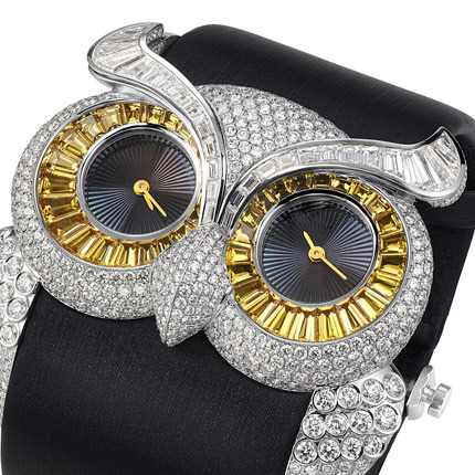 High Jewellery Owl Watch
