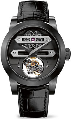 Часы Girard-Perregaux DLC Titanium Bi-Axial Tourbillon