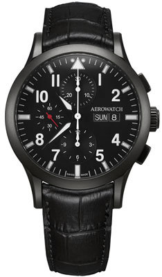 Часы Aerowatch Les Grandes Classiques Chronograph Pilote