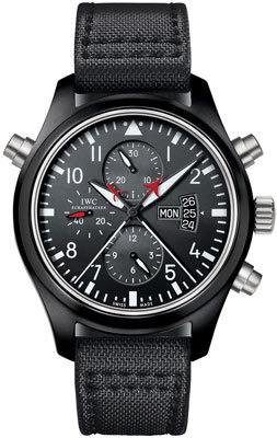 Часы IWC Pilot's Watch Double Chronograph Top Gun
