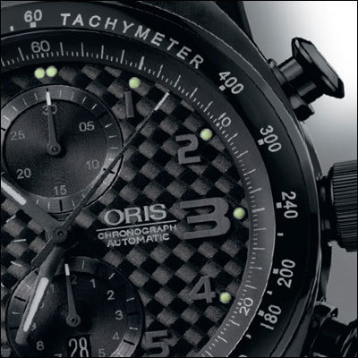 Часы Oris TT3 Chronograph Black
