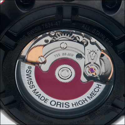 Часы Oris TT3 Chronograph Black 