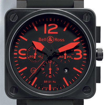 Bell&Ross BR01-94 Chronographe Red 