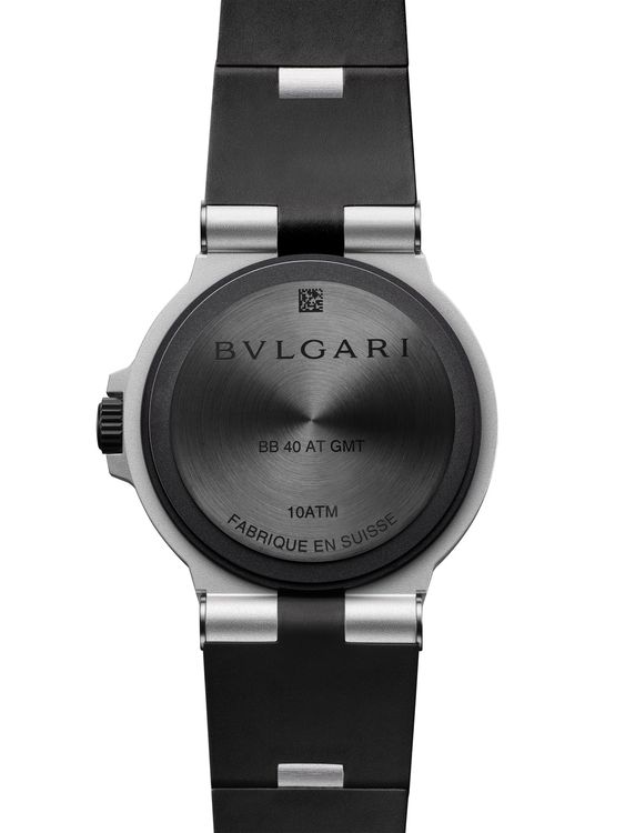 Часы Bvlgari Aluminium Black GMT