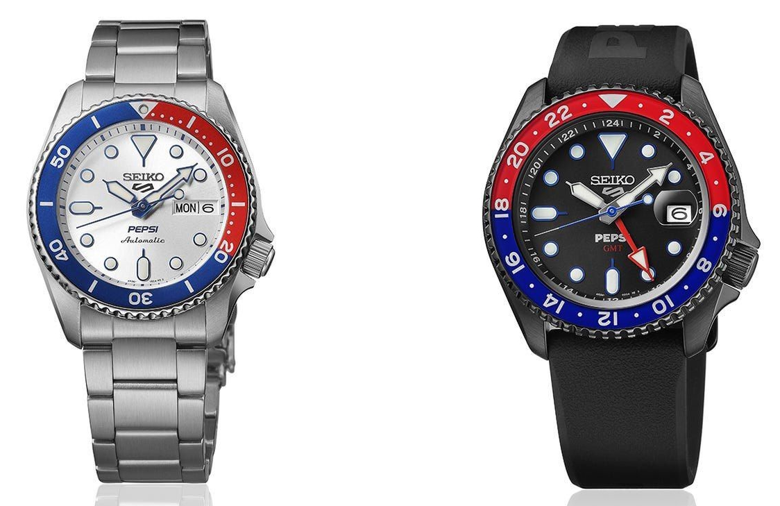 Seiko 5 Sports x Pepsi