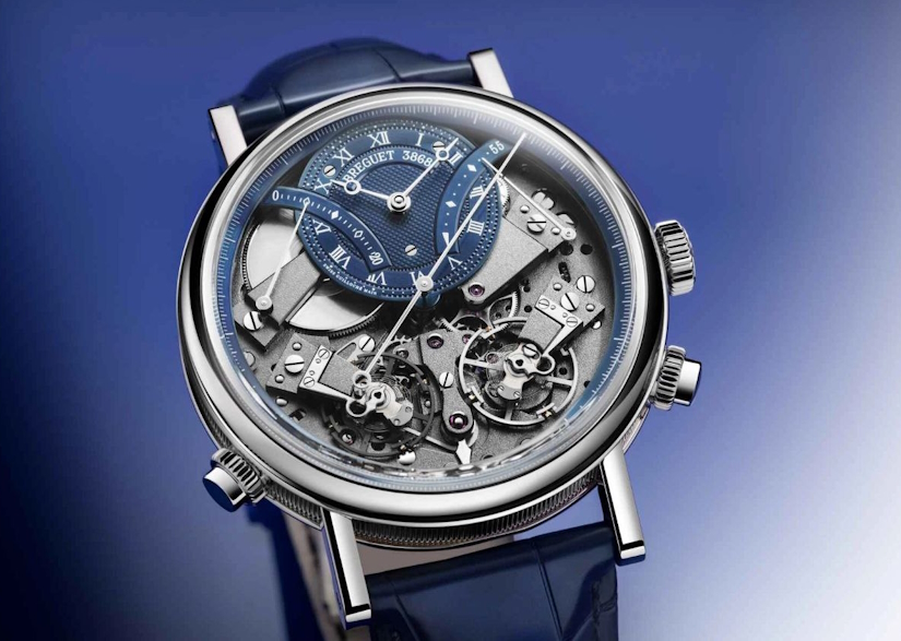 Breguet Tradition Chronographe Independant 7077 в синем