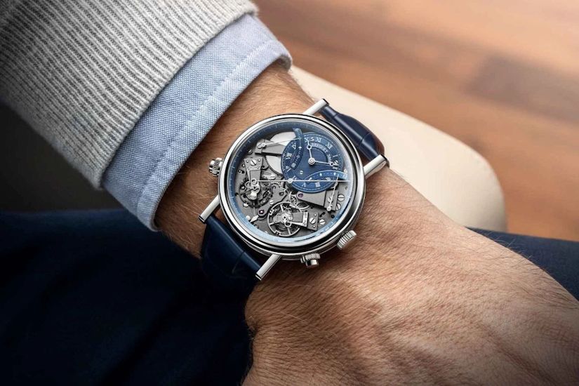 Breguet Tradition Chronographe Independant 7077 в синем