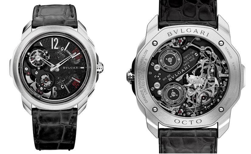 Часы Bvlgari OCTO ROMA GRANDE SONNERIE TOURBILLON