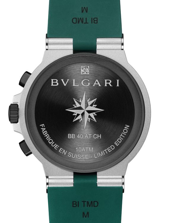 Хронограф Bvlgari Aluminium Chronograph Smeraldo