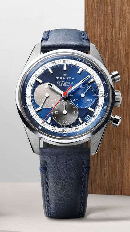Zenith Chronomaster Original теперь в синем