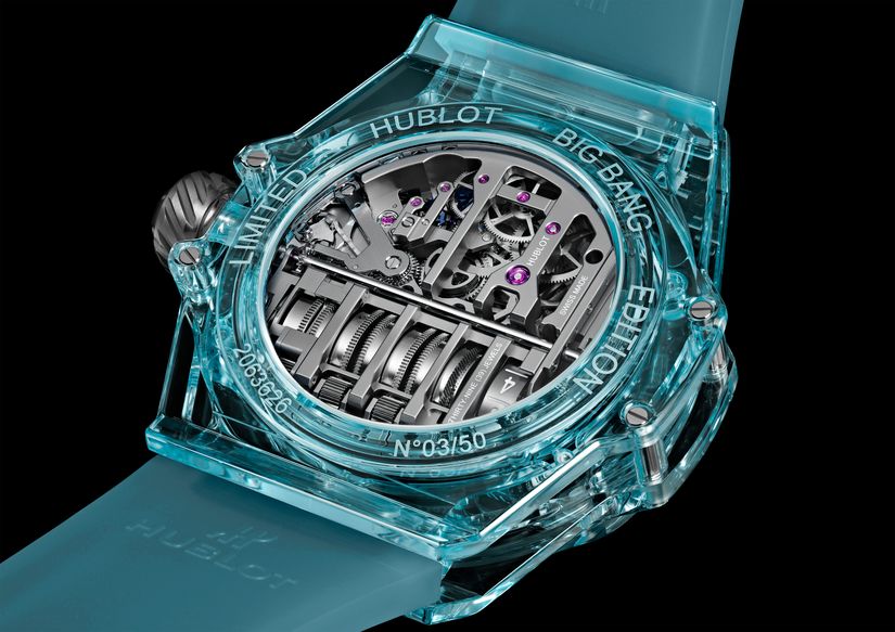 часы Hublot MP-11 Water Blue Sapphire