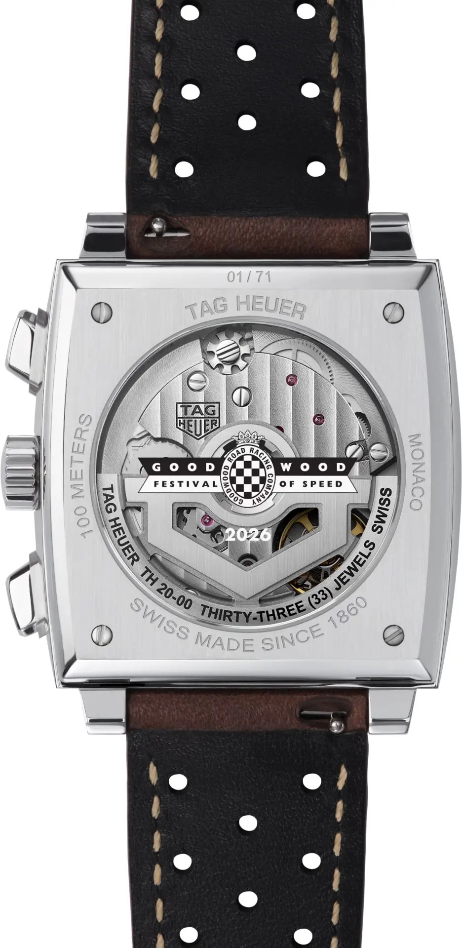 Часы TAG Heuer Monaco Chronograph x Goodwood Festival of Speed 2026 Часы TAG Heuer Monaco Chronograph x Goodwood Festival of Speed 2026
