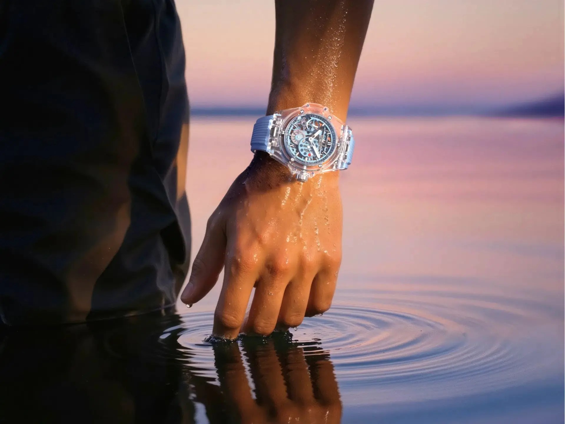 Часы Hublot Big Bang Sapphire Sky Blue Часы Hublot Big Bang Sapphire Sky Blue