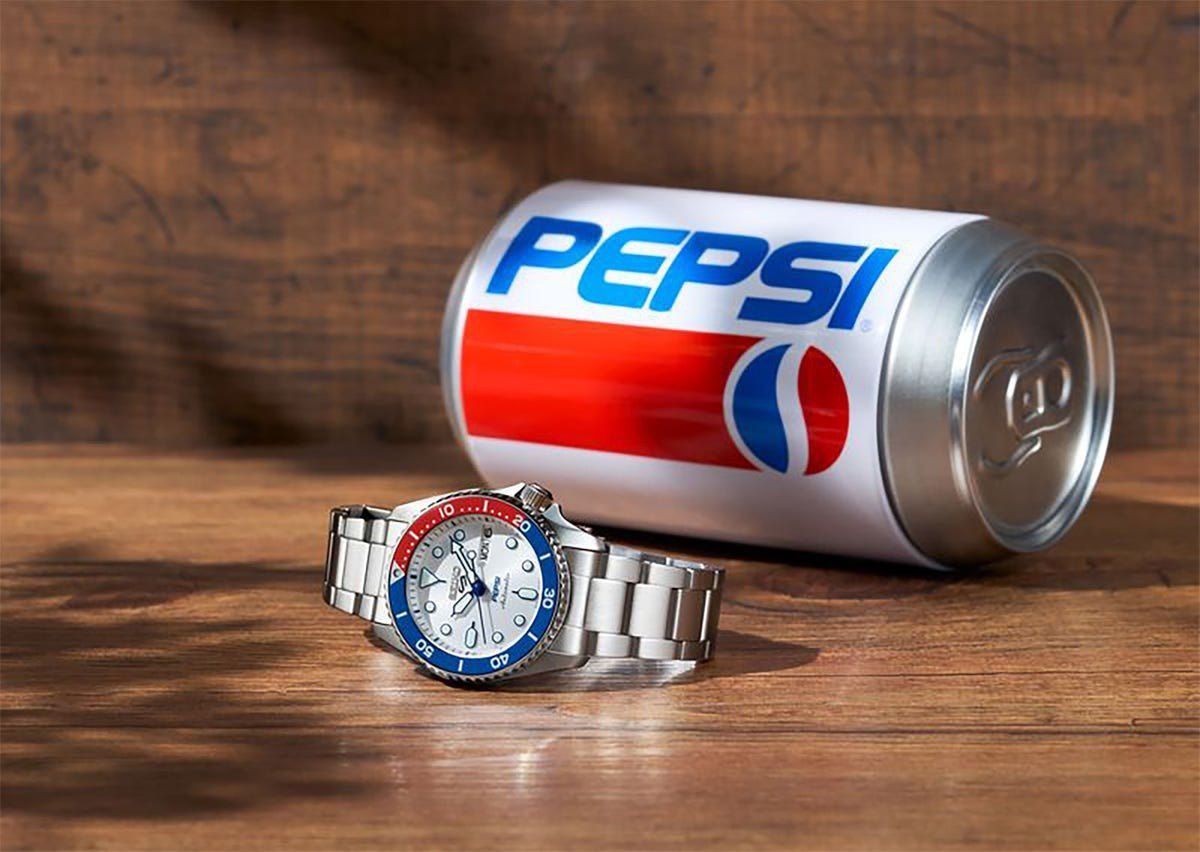 Seiko 5 Sports x Pepsi