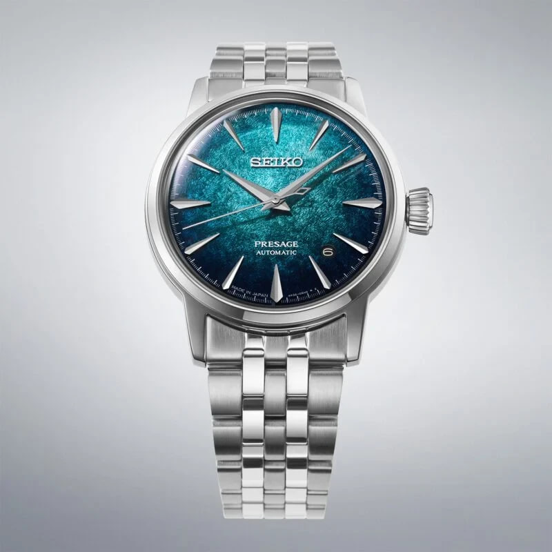 Часы Presage Cocktail Time Crushed Ice HCB001J1 Часы Presage Cocktail Time Crushed Ice HCB001J1