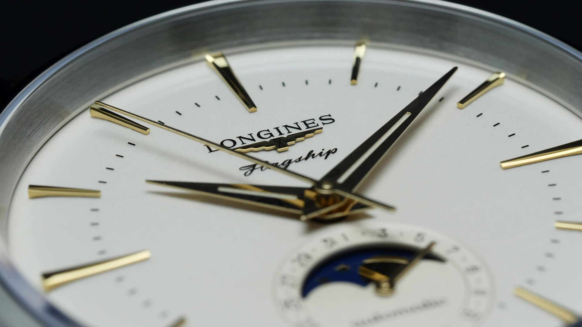 Часы Longines Flagship Heritage Moonphase